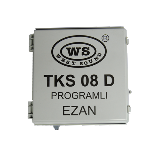 TKS 08 D (DİREK TİPİ) PROGRAMLI EZAN SAATİ